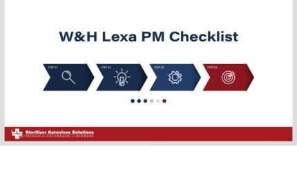 This blog is about the W&H Lexa PM Checklist.