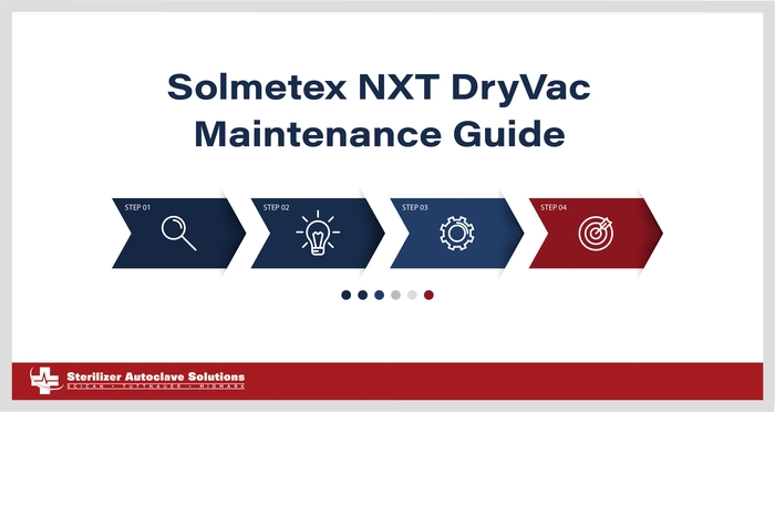 This is the Solmetex NXT DryVac Maintenance Guide thumbnail graphic.