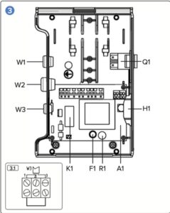 This is the Solmetex NXT DryVac office main switch diagram.