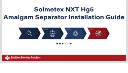This is the Solmetex NXT Hg5 Amalgam Separator Installation Guide.