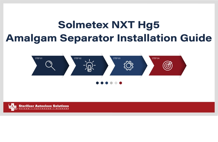 This is the Solmetex NXT Hg5 Amalgam Separator Installation Guide.