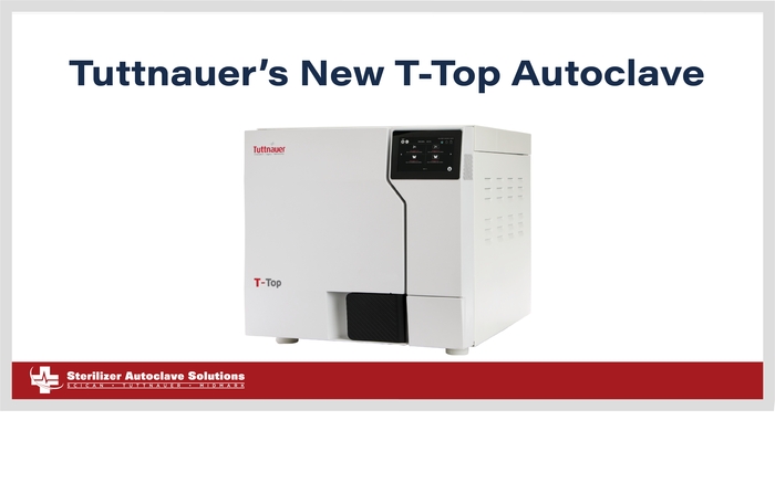 This is the New Tuttnauer T-Top Autoclave.