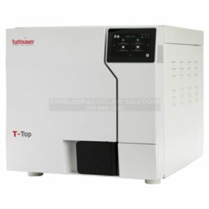 This is a Tuttnauer T-Top Autoclave 21L Tabletop Sterilizer