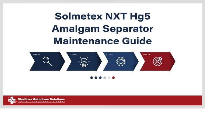 This is the Solmetex NXT Hg5 Amalgam Separator Maintenance Guide.