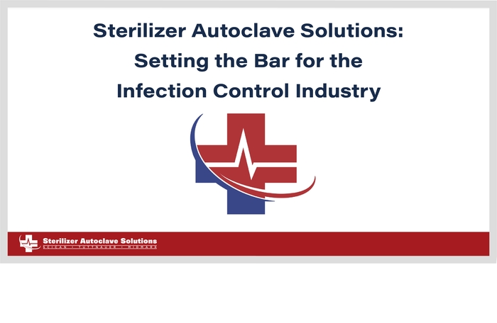 This is the thumbnail graphic for this blog, "Sterilizer Autoclave Solutions: Setting the Bar for the Infection Control Industry.