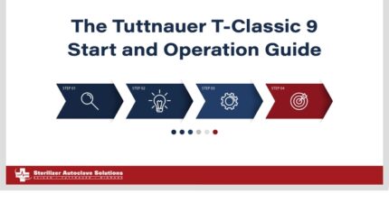 This is the Tuttnauer T-Classic 9 Start and Operation Guide.