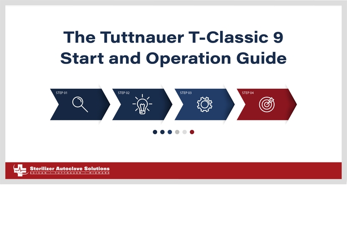 This is the Tuttnauer T-Classic 9 Start and Operation Guide.