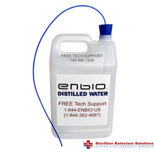 This is the Custom Enbio S Distilled Water Bottle.