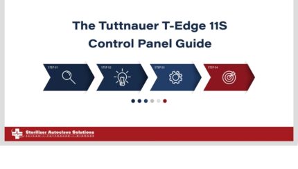 This is the Tuttnauer T-Edge 11S Control Panel Guide
