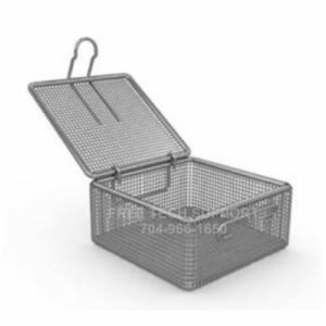 This is a Tuttnauer Tiva-8 A073 Basket with Lid 465060126.