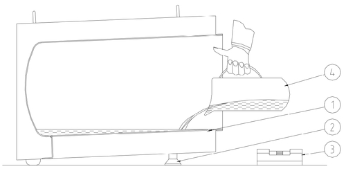 This is the Tuttnauer 3870M setup diagram.