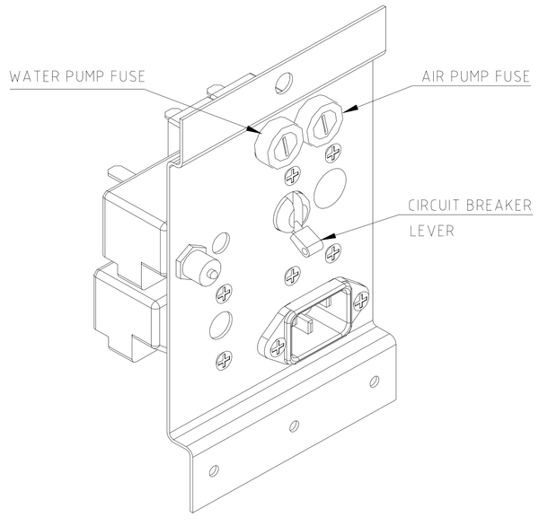 This is the fuse replacement graphic for the Tuttnauer EZ9