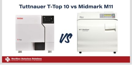 This is the Tuttnauer T-Top 10 vs the Midmark M11.