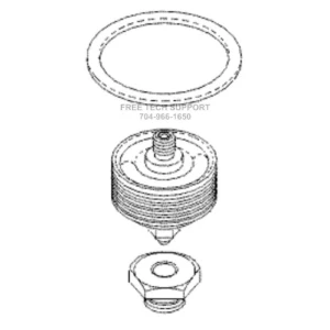 AMK188 AMSCO Steris RPI STEAM TRAP REPAIR KIT