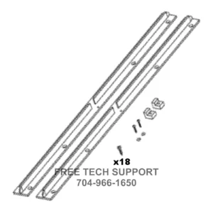 Shelf Support (Upper) RPI Part SDS039