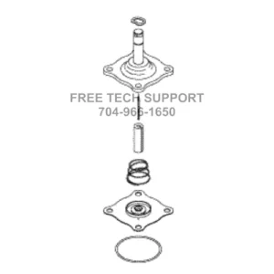 Solenoid Valve Repair Kit RPI Part #CSK050