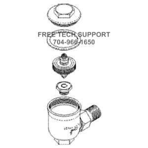 Steam Trap Assembly RPI Part #AMT187