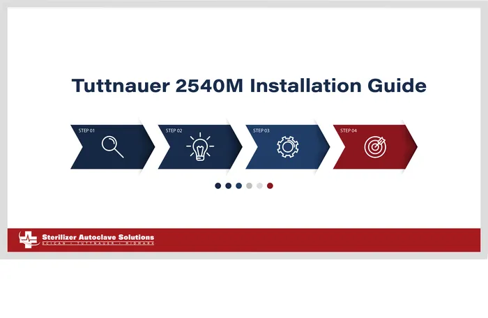 This is the Tuttnauer 2540M Installation Guide.