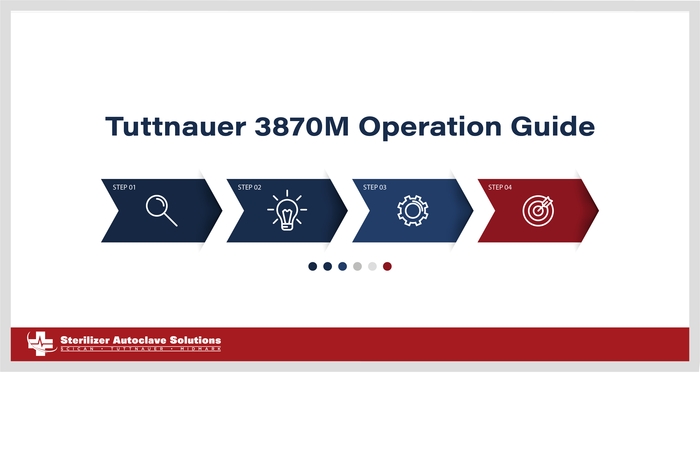 This is the Tuttnauer 3870M Operation Guide.