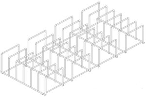 This is the Tuttnauer 3870M pouch rack