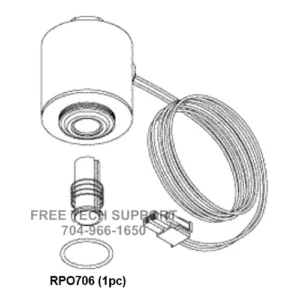 INLET VALVE RPI Part SDV047