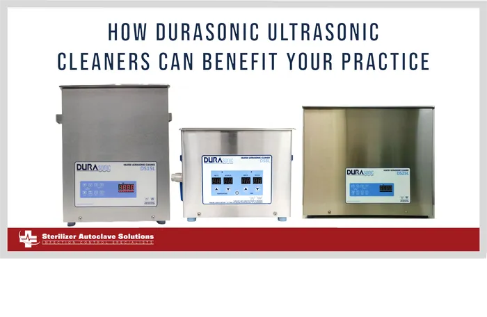 This thumbnail shows that this article will go over How Durasonic Ultrasonic Cleaners can Benefit Your Practice.