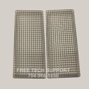 Set of 2 Tuttnauer RPI wire trays TUT168