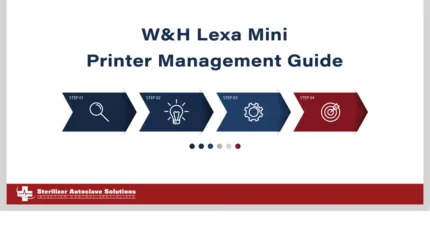 This is the W&H Lexa Mini Printer Management Guide