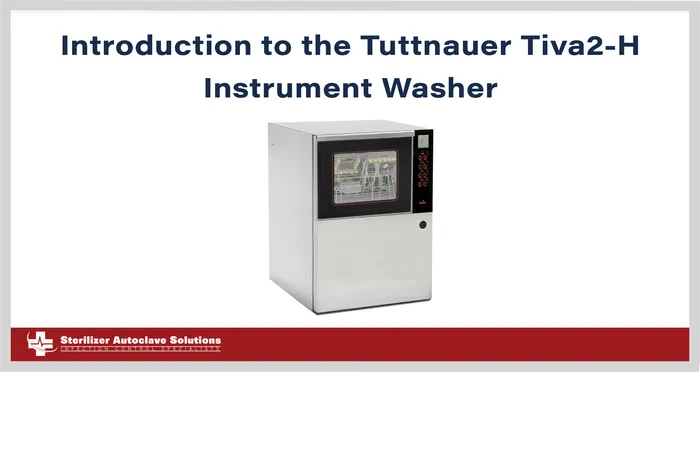 This is the introduction to the Tuttnauer Tiva2-H Instrument Washer.