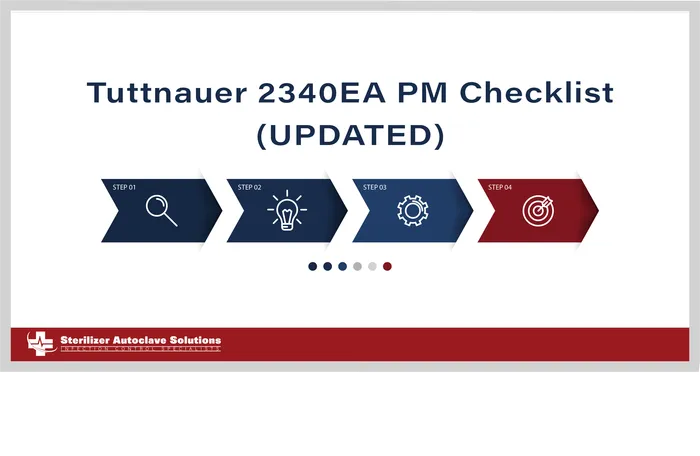 This is the updated PM Checklist blog for the Tuttnauer 2340EA.