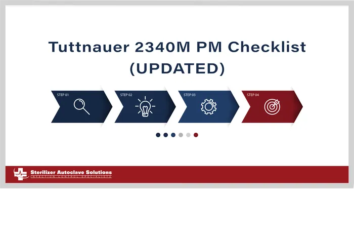 This is the updated PM Checklist blog for the Tuttnauer 2340M.