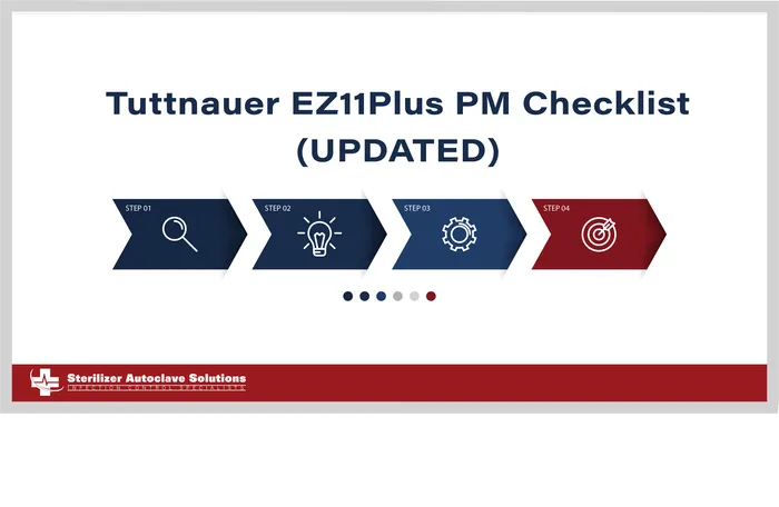 This is the updated PM Checklist blog for the Tuttnauer EZ11Plus.