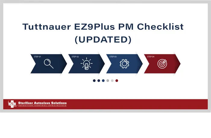 This is the updated PM Checklist blog for the Tuttnauer EZ9Plus.