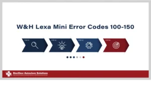 This is the article going over W&H Lexa Mini Error Codes 100-150