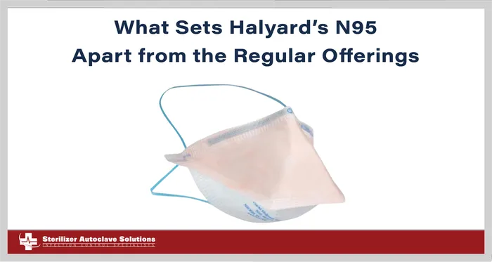 This thumbnail graphic shows the title of the article and a Halyard n95 respirator.
