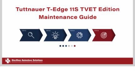 This is the thumbnail for the tuttnauer t-edge 11s tvet edition maintenance guide