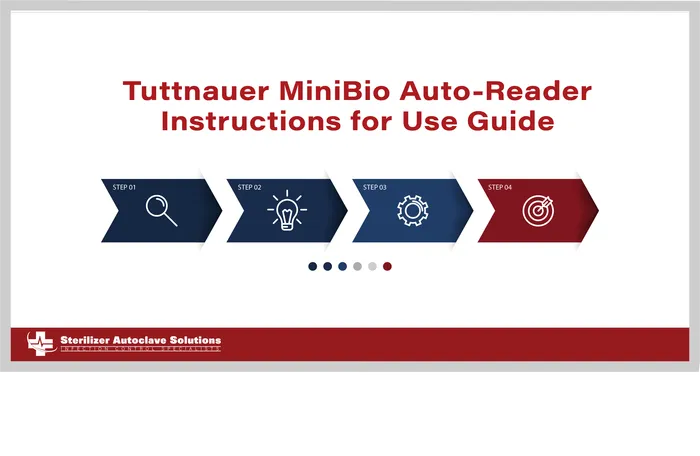 This is the blog that covers the Tuttnauer MiniBio Auto-Reader Instructions for Use Guide.