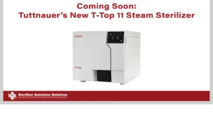 This is the thumbnail for the article about the new Tuttnauer T-Top 11 steam sterilizer.