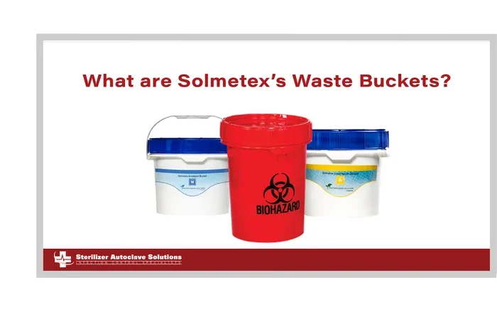 This is a thumbnail that shows this blog will be about Solmetex's Waste Buckets.