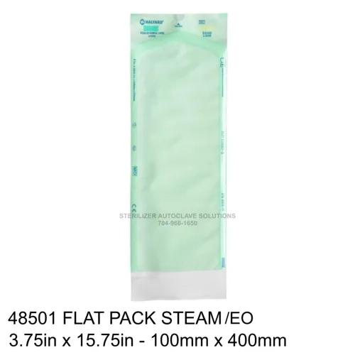 48501 single use Halyard Heat Seal Steam/EO Sterilization pouch.