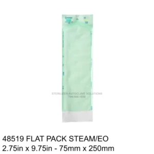 48519 single use Halyard Heat Seal Steam/EO Sterilization pouch.