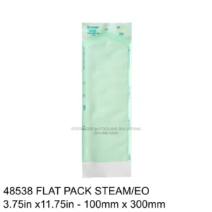 48538 single use Halyard Self Seal Steam/EO Sterilization pouch.