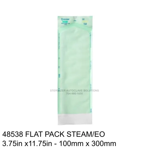 48538 single use Halyard Self Seal Steam/EO Sterilization pouch.