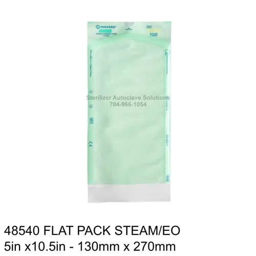 48540 single use Halyard Self Seal Steam/EO Sterilization pouch.