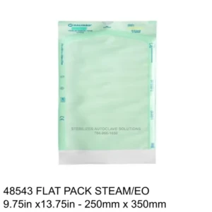 48543 single use Halyard Self Seal Steam/EO Sterilization pouch.