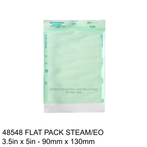 48548 single use Halyard Self Seal Steam/EO Sterilization pouch.