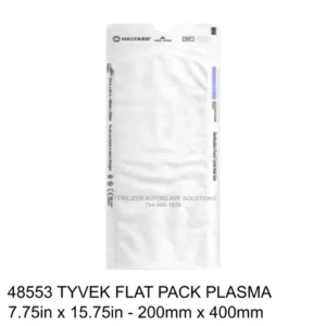 48553 Single use Halyard Self Seal Tyvek Plasma Sterilization pouch.