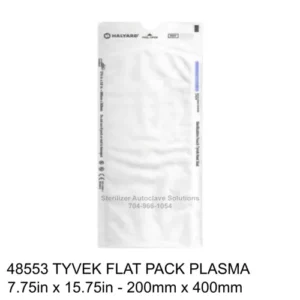 48553 Single use Halyard Self Seal Tyvek Plasma Sterilization pouch.