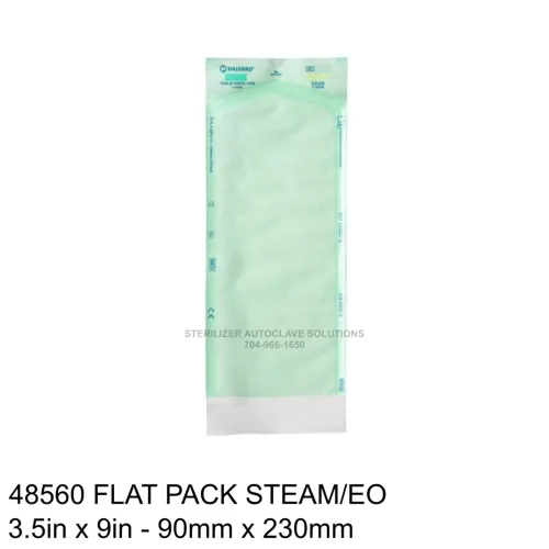 48560 single use Halyard Self Seal Steam/EO Sterilization pouch.