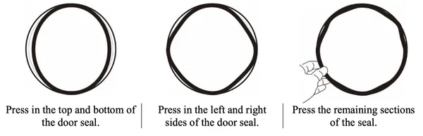 This is the door gasket replacement process on the Flight Clave23+